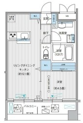 パークスリー高円寺の物件間取画像